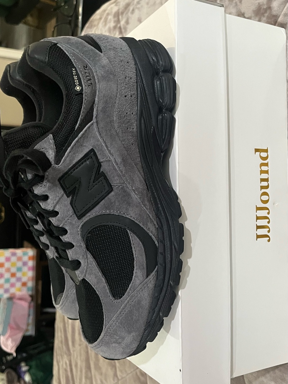 JJJJound x New Balance 2002R Gore-Tex “Charcoal”